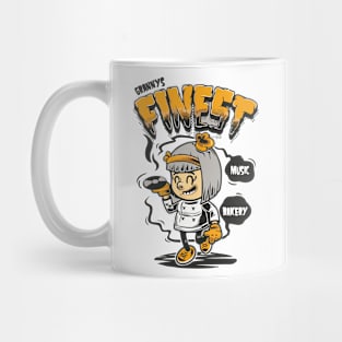 Granny's Finest - Cute Music & Bakery Art Mug